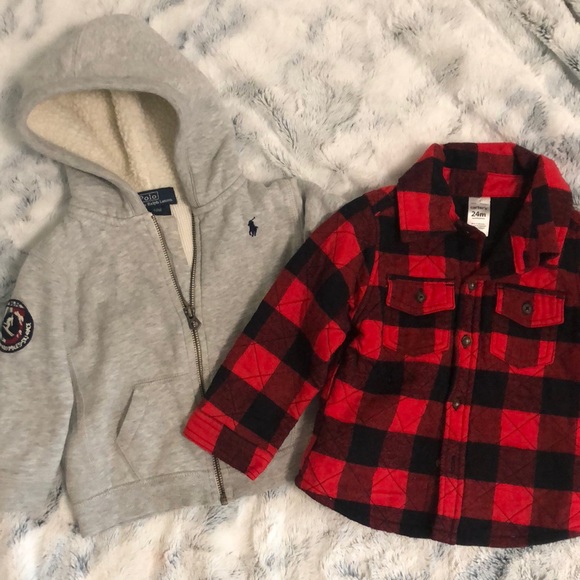 2 jackets. Polo Ralph Lauren / carter - Picture 1 of 3